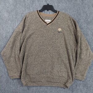 Straight Down Sweater Mens Extra Large V Neck‎ Golf Made USA Carmel Valley Ranch